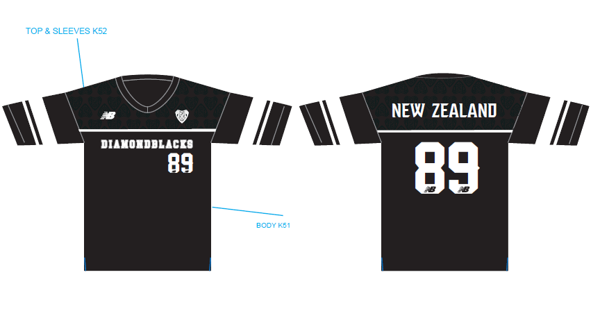 BASEBALL NZ - GRIDIRON JERSEY