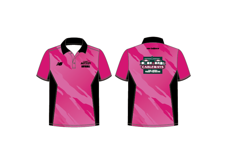 Otago Hockey - Official Polo -Pink