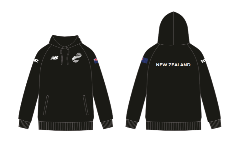 WPNZ Ladies Hoodie - Black - (Age group)