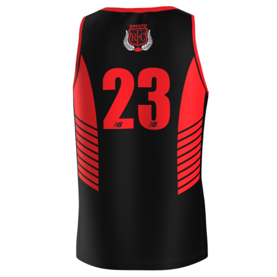 Oxford RFC Basketball Singlet Belgravia Apparel Sports NZ