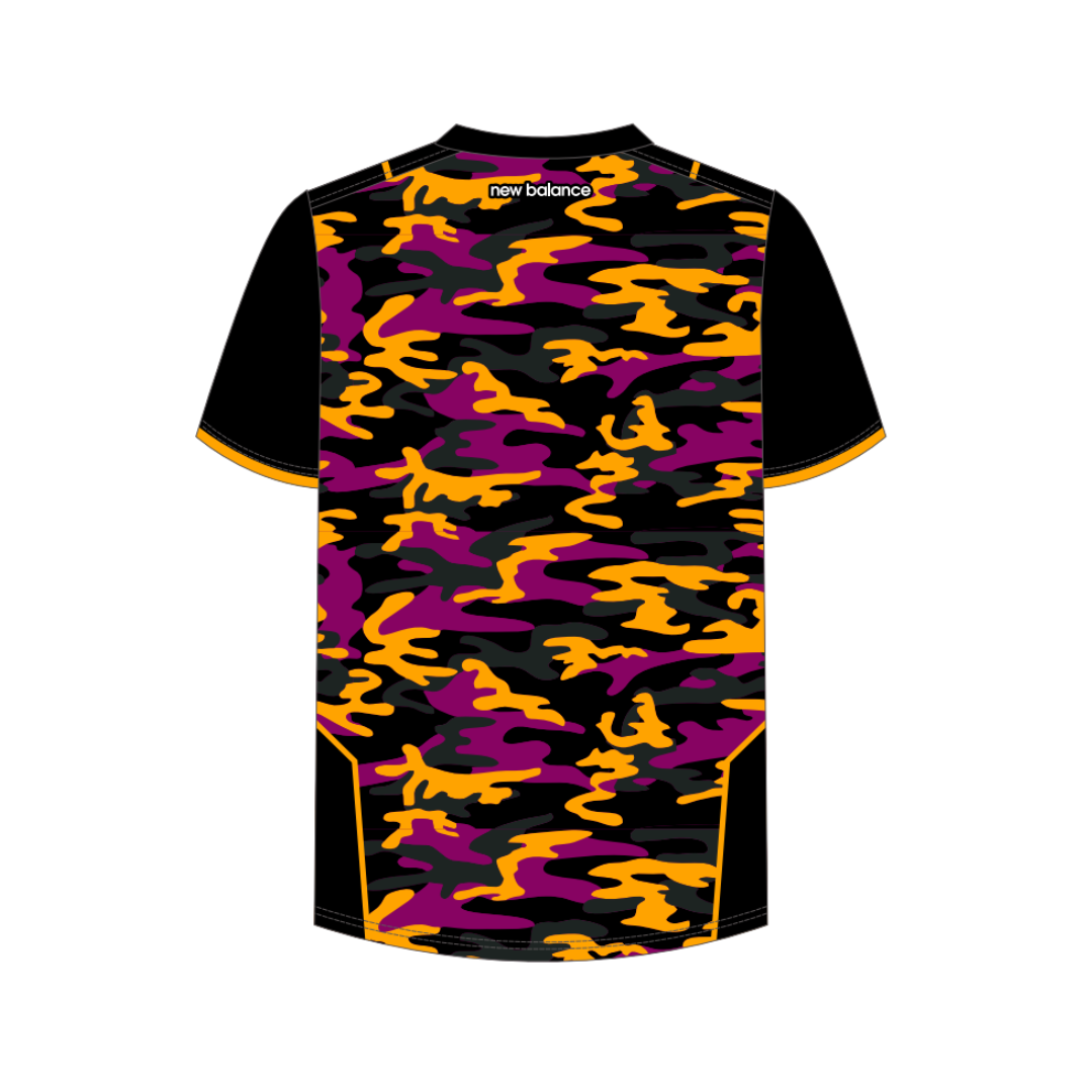 UC Rugby Mens Warm Up Tee - Black Camo