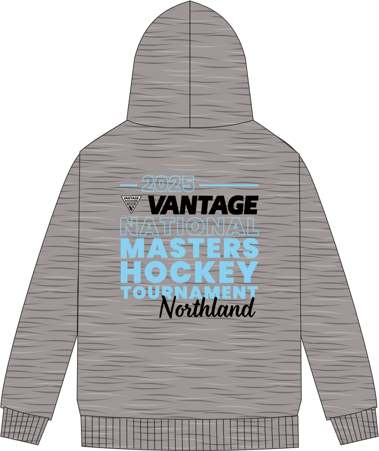 NZ Hockey Masters 2025 New Balance Hoodie - Unisex (Grey Marle)