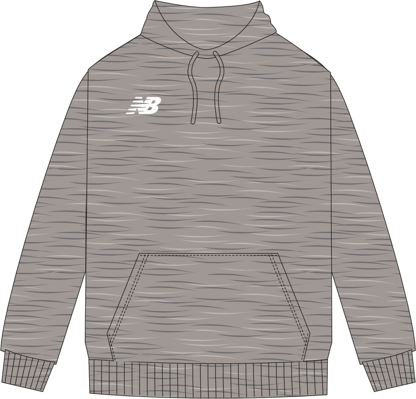 NZ Hockey Masters 2025 New Balance Hoodie - Unisex (Grey Marle)