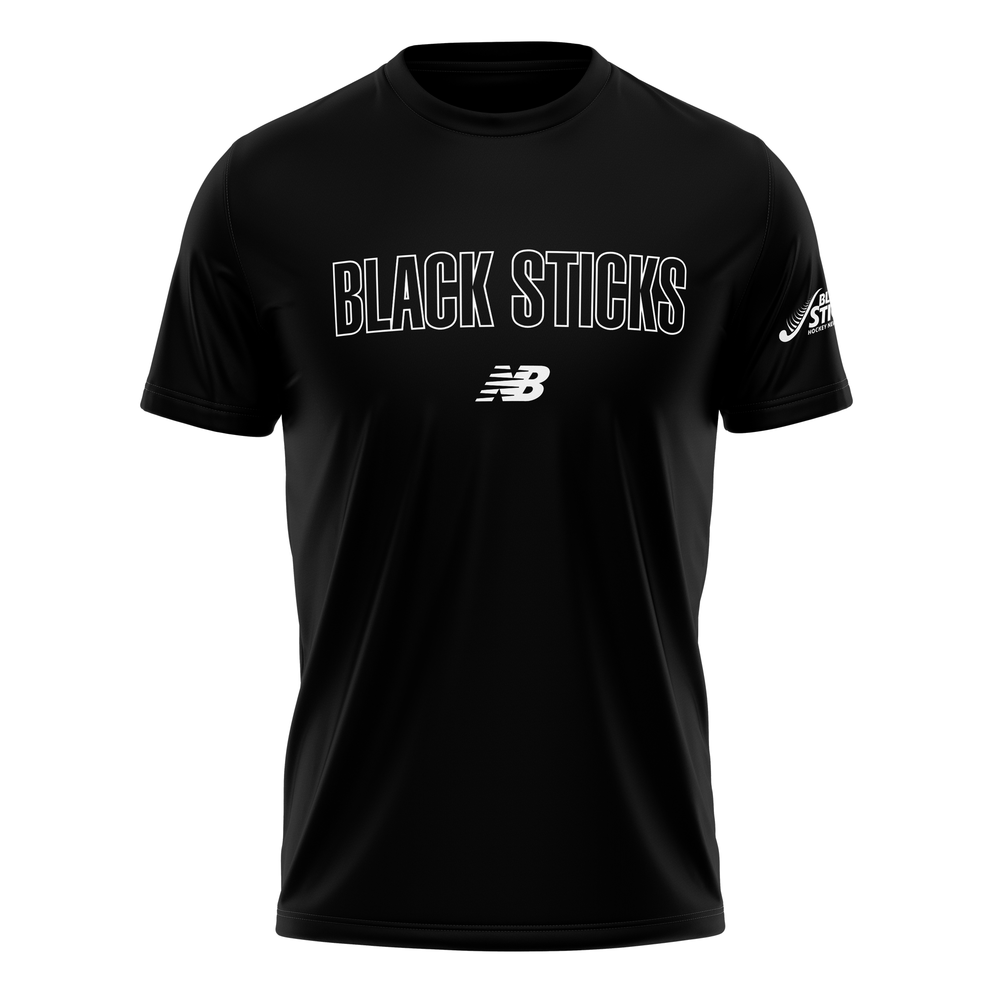 NEW Black Sticks NB Hockey Relaxed Fit Cotton Tee 2025/26 - Adult Unisex