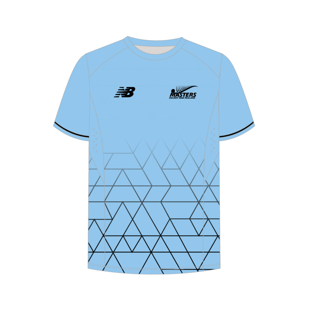 Masters Unisex Training Tee - Sky