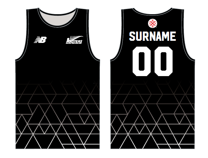 Masters Unisex Singlet - Black