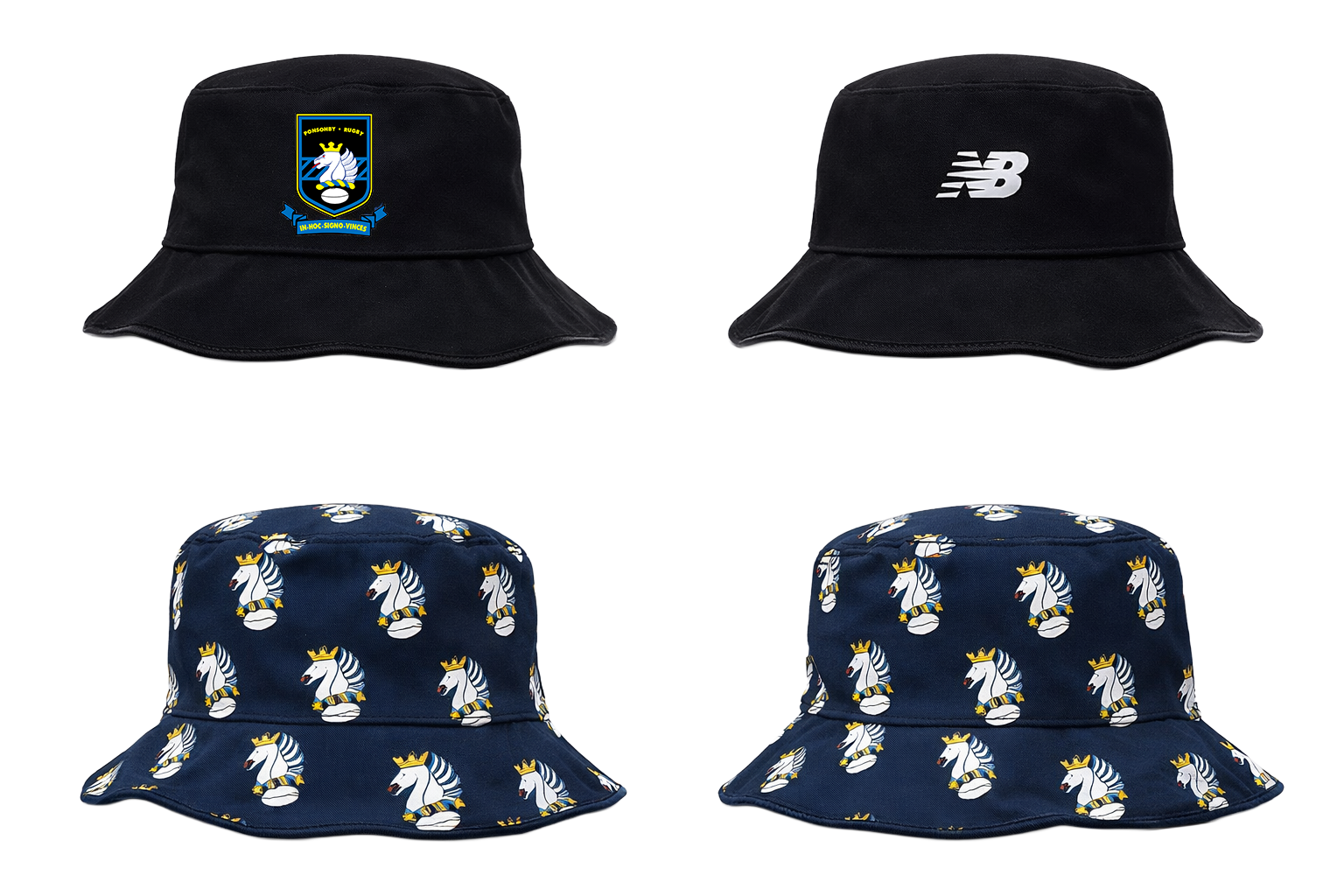 PONSONBY RFC - REVERSIBLE BUCKET HAT