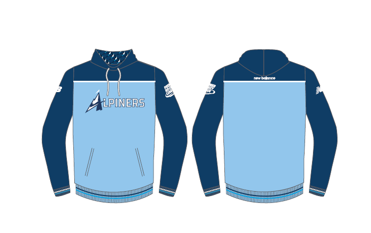 ALPINERS - SUBLIMATED UNISEX HOODIE