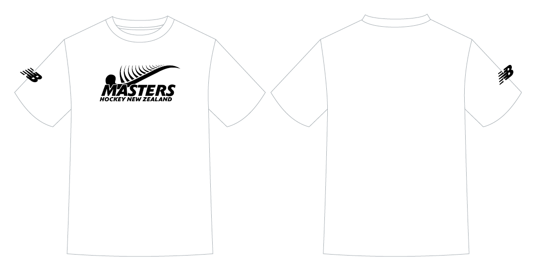 Masters Unisex Casual Tee - White